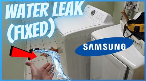 Samsung Washer Leaking from Bottom: Here are 6。